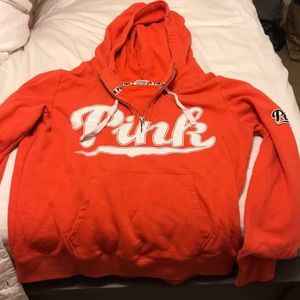 Pink hoodie